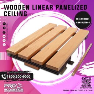 Wooden Linear Panelized Ceiling