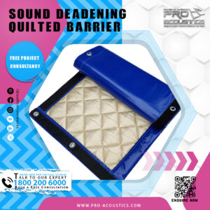 Sound Deadening Quilted Barrier