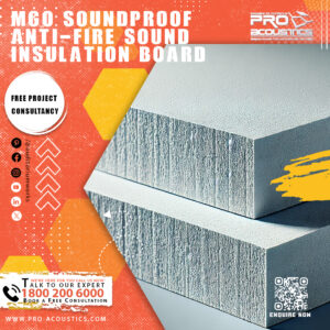 MgO Soundproof Anti-Fire Sound Insulation Board