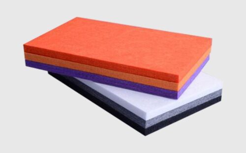 Wide Stripe Polyester Acoustic Panel