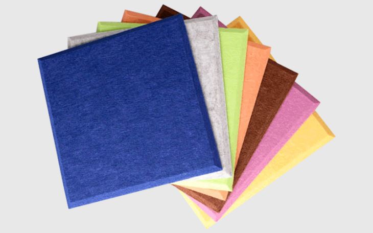Wide Stripe Polyester Acoustic Panel