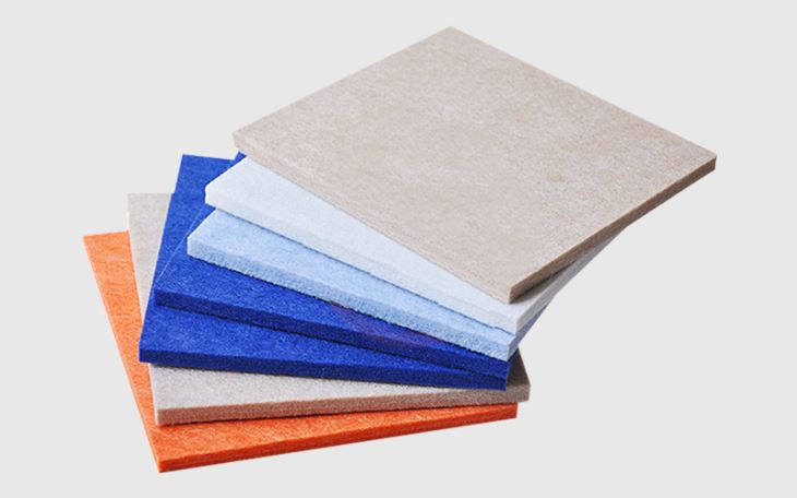 Wide Stripe Polyester Acoustic Panel