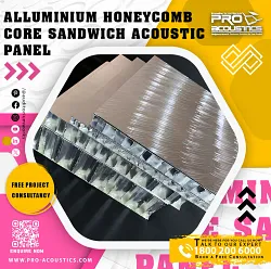 Aluminium Honeycomb Core Sandwich Acoustic Panel