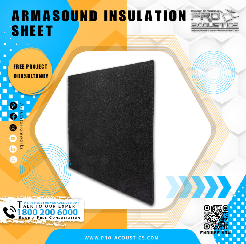 Armasound Elastomeric Insulation