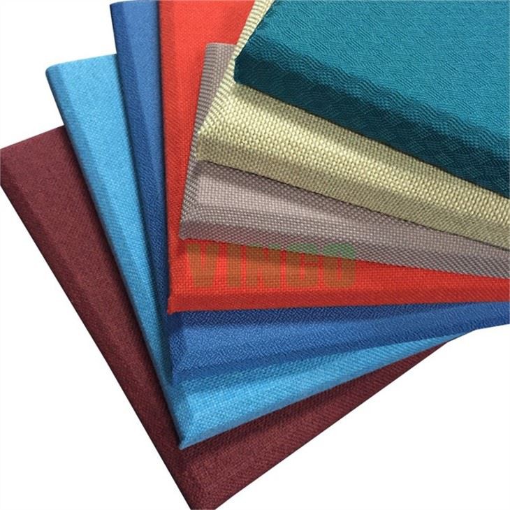 25 Mm Many Color Acoustic Ceiling Tile Office Soft Board Decorations