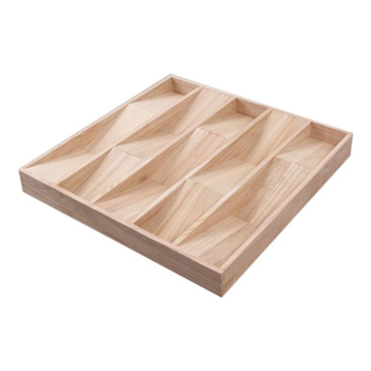 3D Acoustic Wall Wooden Sound Diffuser For Studio