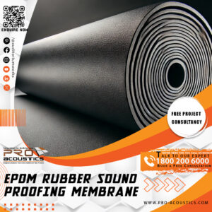 EPDM Rubber Soundproofing Membrane