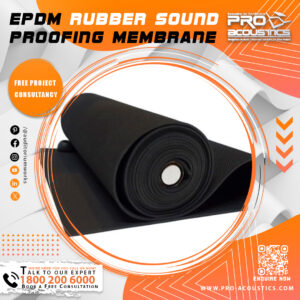 EPDM Rubber Soundproofing Membrane