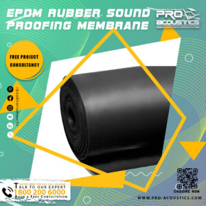 EPDM Rubber Soundproofing Membrane