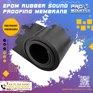 EPDM Rubber Soundproofing Membrane
