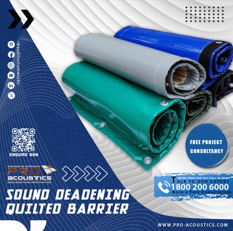 Sound Deadening Quilted Barrier