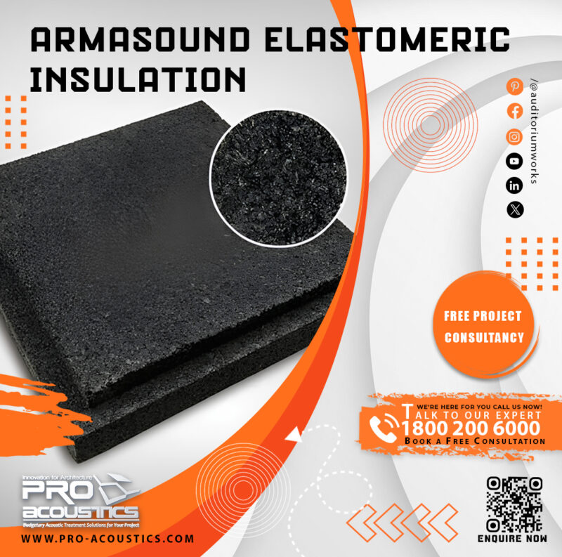 Armasound Elastomeric Insulation