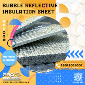 Bubble reflective insulation sheet