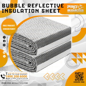 Bubble reflective insulation sheet
