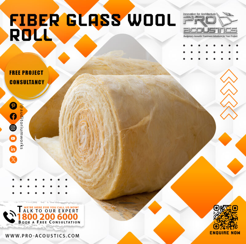 Fiberglass insulation Roll