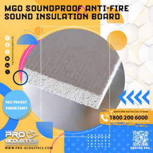MgO Soundproof Anti-Fire Sound Insulation Board