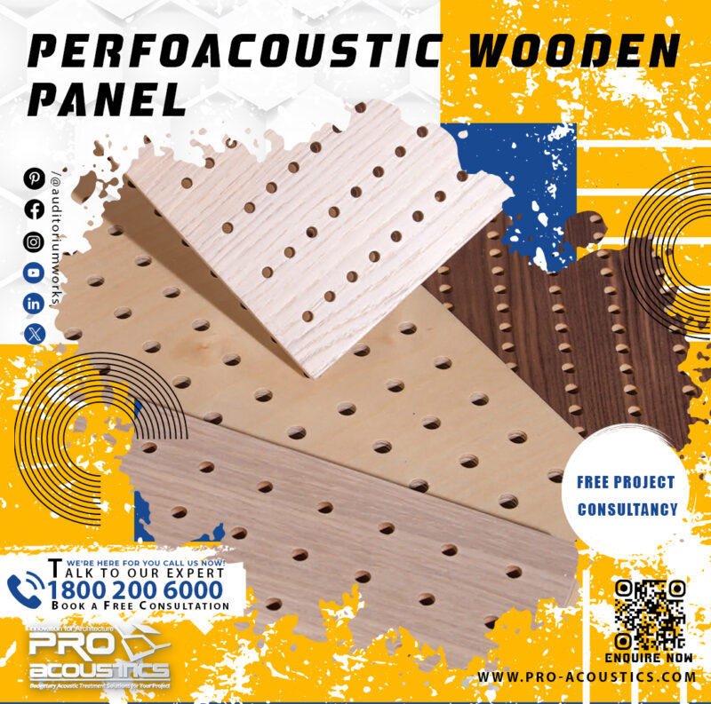 PerfoAcoustic Wooden Panel