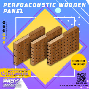 PerfoAcoustic Wooden Panel