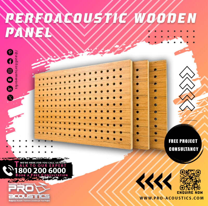 PerfoAcoustic Wooden Panel