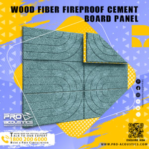 Wood Fiber Fireproof Cement Board Panel