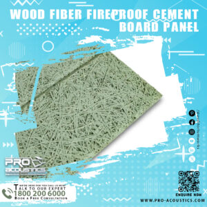 Wood Fiber Fireproof Cement Board Panel