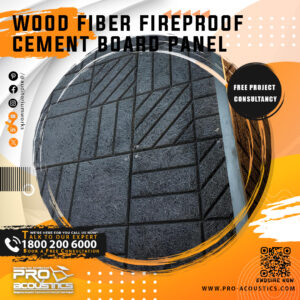 Wood Fiber Fireproof Cement Board Panel