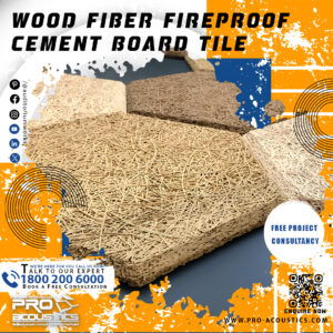 Wood Fiber Fireproof Cement Tile