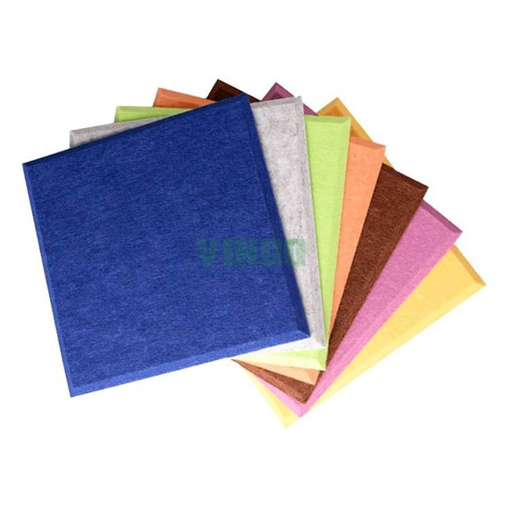 9mm-12mm Recycled Polyester Acoustic Board-sound Proof Acoustic Tiles