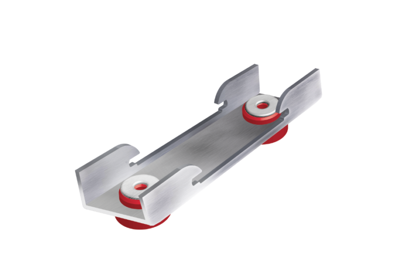 AcoustiClip Solid Party Wall Stud System Soundproof Kit