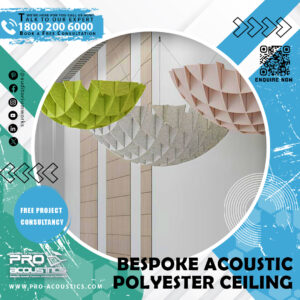 Bespoke Acoustic polyester ceiling