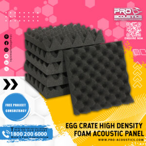 Egg crate High density Foam Acoustic Panel