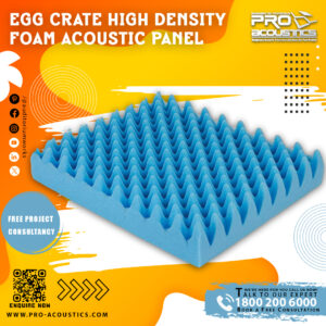 Egg crate High density Foam Acoustic Panel