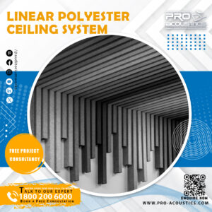 Linear Polyester Ceiling System