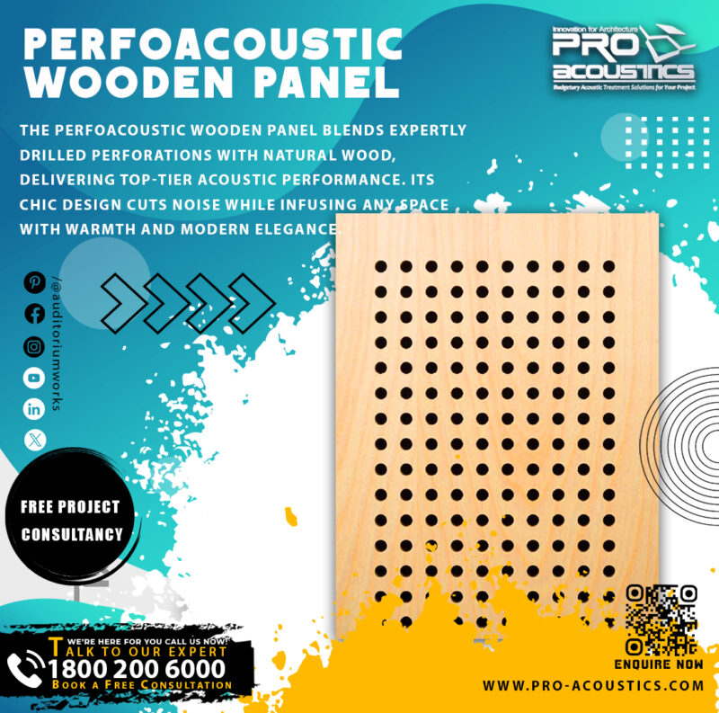 PerfoAcoustic Wooden Panel