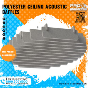 Polyester Ceiling Acoustic Baffles
