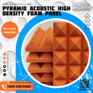 Pyramid Acoustic High Density Foam Panel