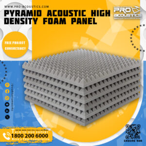 Pyramid Acoustic High Density Foam Panel