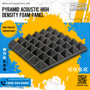 Pyramid Acoustic High Density Foam Panel