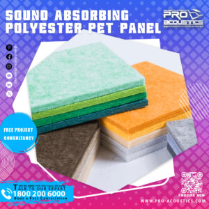 Sound Absorbing Polyester PET panel
