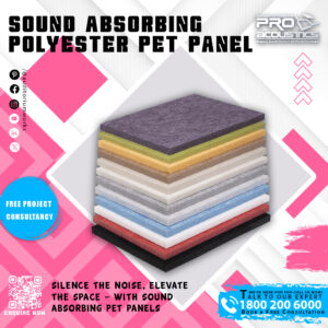 Sound Absorbing Polyester PET panel