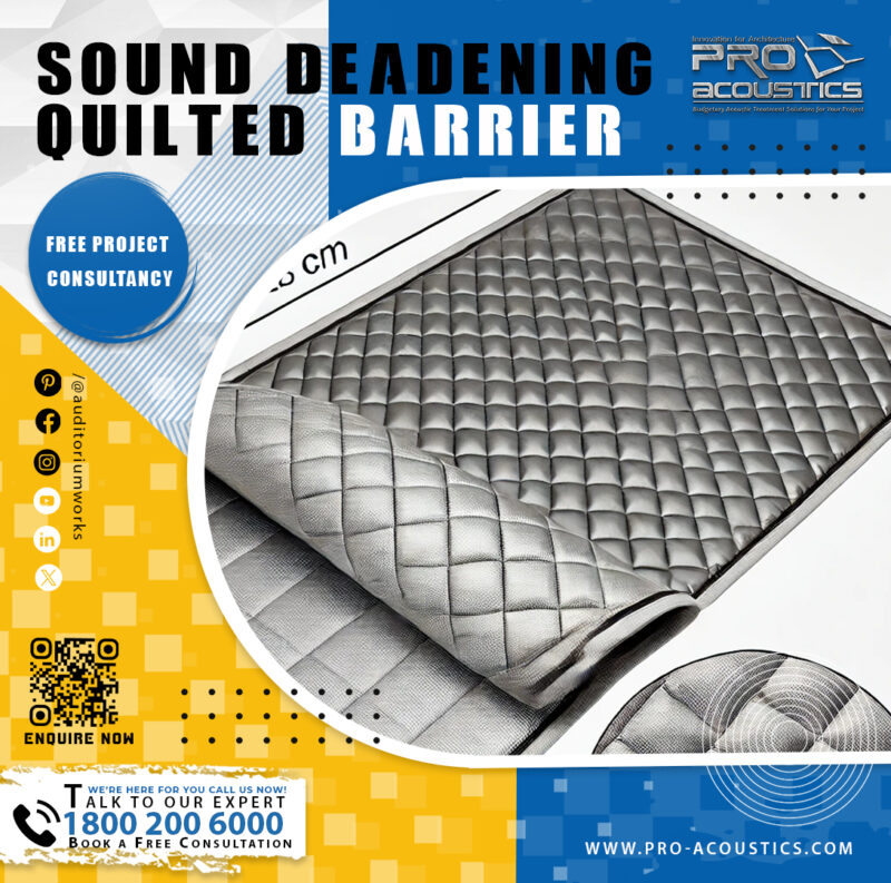 Sound Deadening Quilted Barrier