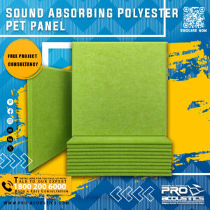 Sound Absorbing Polyester PET panel