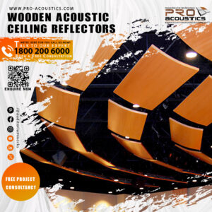 Acoustic Wooden Sound Reflectors
