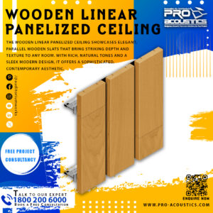 Wooden Linear Panelized Ceiling