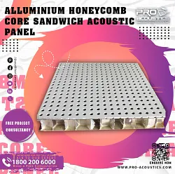 Aluminium Honeycomb Core Sandwich Acoustic Panel