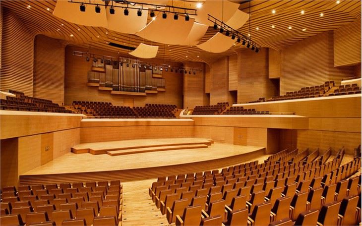 acoustic panel wood Grooved Acoustic Panel