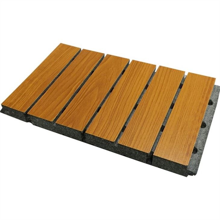 acoustic panel wood Grooved Acoustic Panel