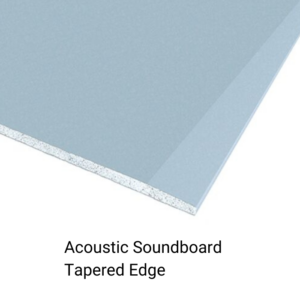 Acoustic Plasterboard 12.5mm Full & Half Size