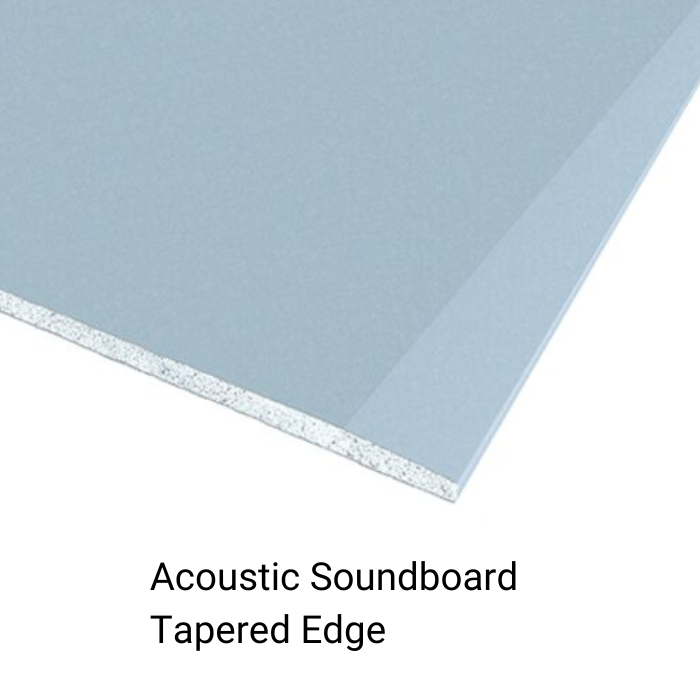Acoustic Plasterboard 12.5mm Full & Half Size