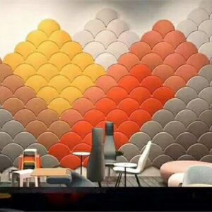 Acoustic Wall Tile Polyester Fiber Acoustic Panel